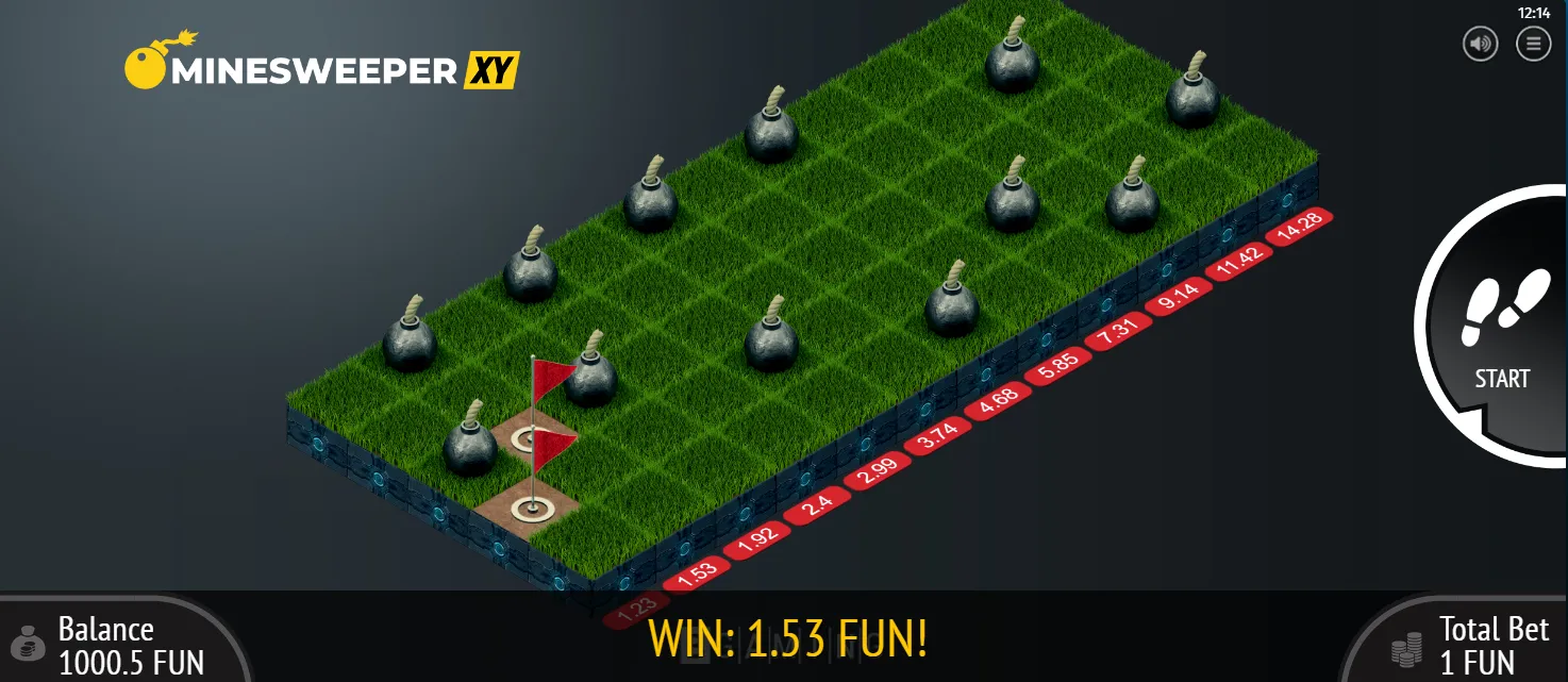 Pin Up Mines demo